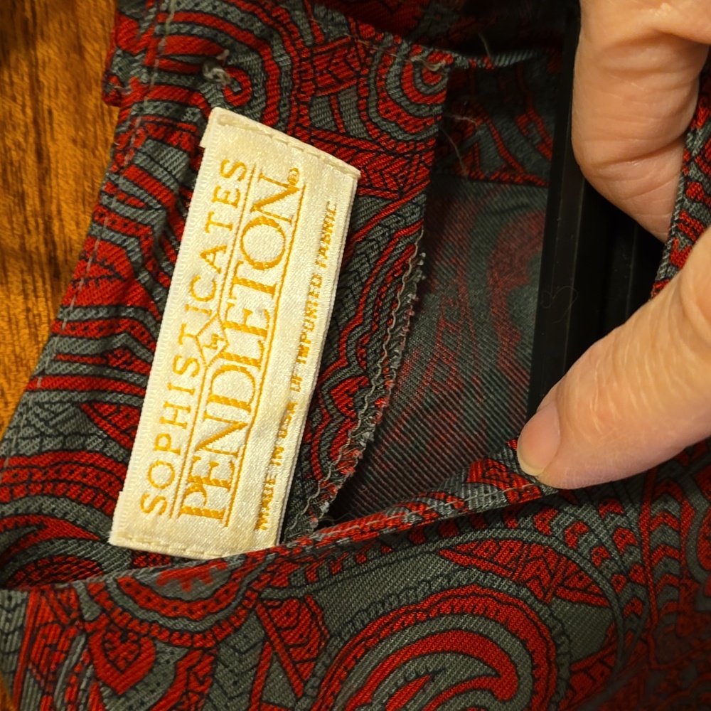 Pendleton VTG USA Skirt set - Picture 2 of 13